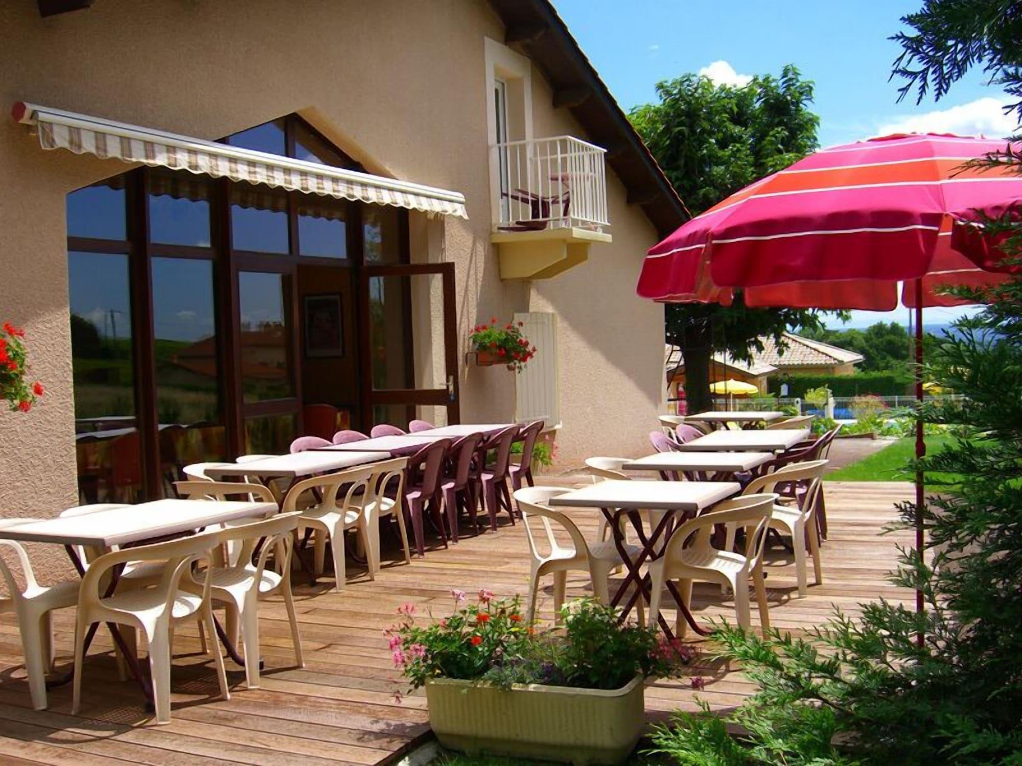 Logis Hotel Des Grands Vins Fleurie Exteriér fotografie