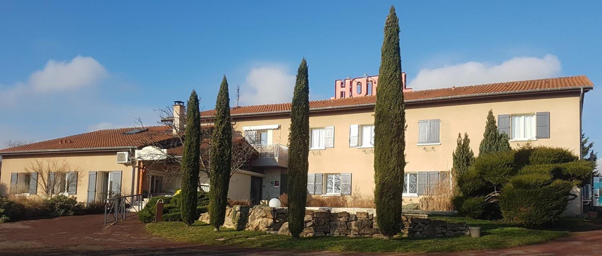 Logis Hotel Des Grands Vins Fleurie Exteriér fotografie