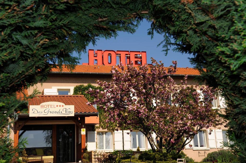 Logis Hotel Des Grands Vins Fleurie Exteriér fotografie